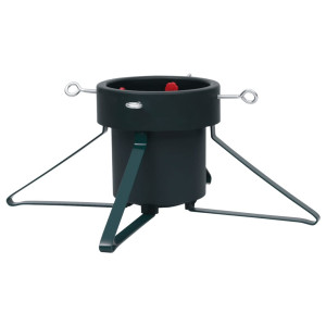Soporte para árbol de Navidad negro 46x46x19 cm H