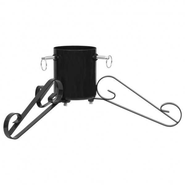 Suporte para árvore de Natal preta 58x58x21 cm M 4