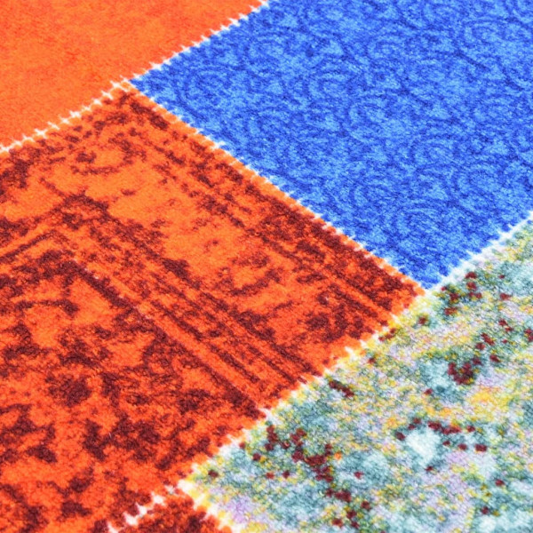 Alfombra de pasillo multicolor 80x250 cm M 5