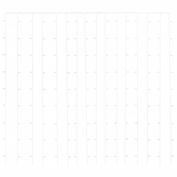 Cortina iluminação 300 luzes LED 3x3 m 8 funções colorido M 3