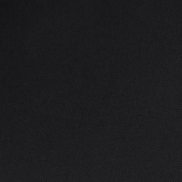 Taburete de cocina de tela negro M 2