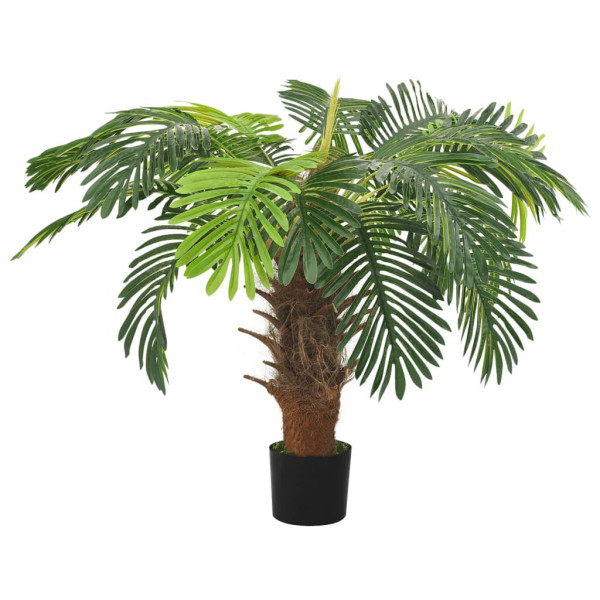 Palmeira cica artificial com vaso 90 cm verde M 2