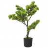Bonsai pinus artificial com vaso 60 cm verde 1
