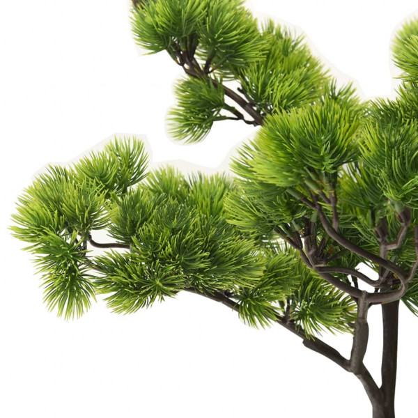 Bonsái pinus artificial con macetero 60 cm verde M 4