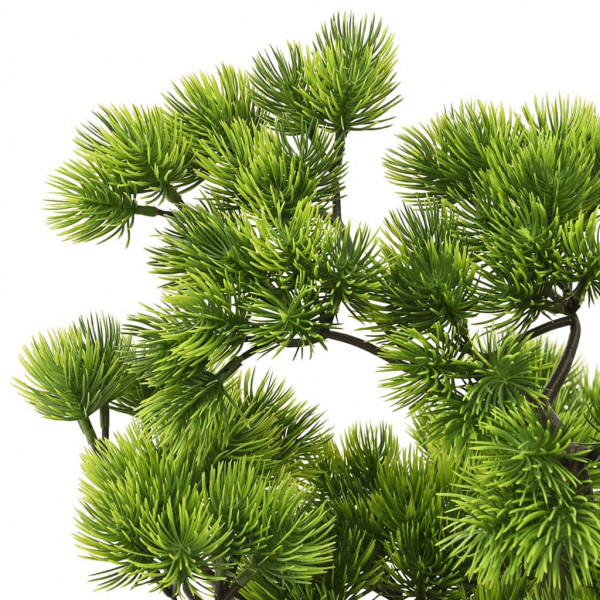 Bonsái pinus artificial con macetero 60 cm verde M 4