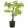 Bonsai cipreste artificial com vaso 60 cm verde 1