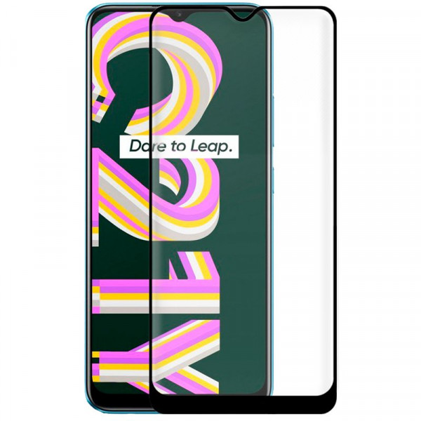 Protector Pantalla Cristal Templado COOL para Realme C21Y / C25Y (FULL 3D Negro) D