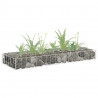 Arriate de gaviones de acero galvanizado 90x30x10 cm 1