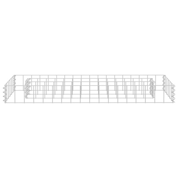 Arriate de gaviones de acero galvanizado 90x30x10 cm M 3
