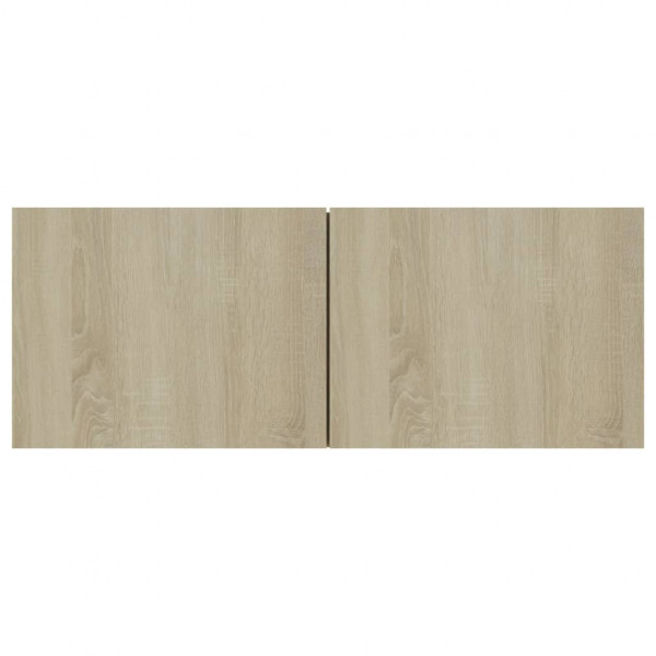 Juego de muebles de salón 2 piezas roble Sonoma M 5