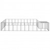 Canil 19.36 m² aço preto 3