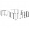 Canil 15.73 m² aço preto 1