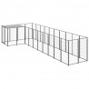 Canil 7.26 m² aço preto 1