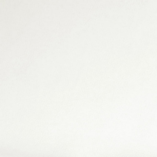 Silla de comedor giratoria cuero sintético blanco M 2