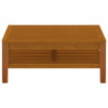 Mesa de centro 65x65x35 cm madeira de acácia maciça 3