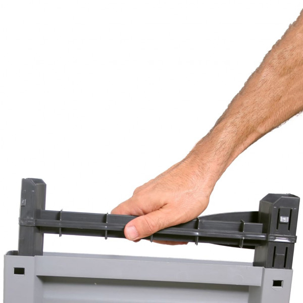 Armario de plástico 68x39x92 cm M 4