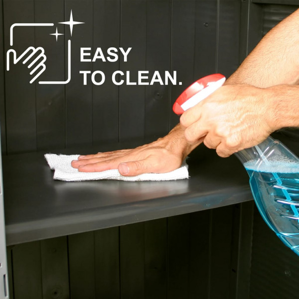 Armário de plástico 65x45x97 cm M 3