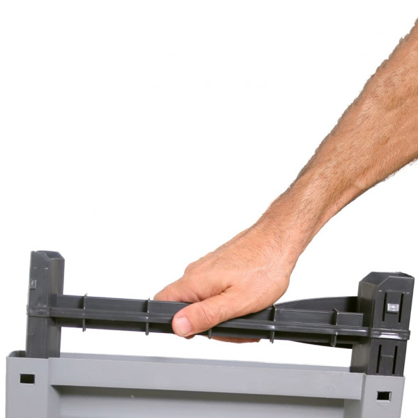 Armário de plástico 65x45x97 cm M 4