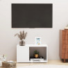 Mueble para TV madera contrachapada blanco 60x24x32 cm 1