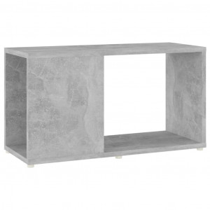 Mueble para TV aglomerado gris hormigón 60x24x32 cm H