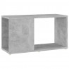 Mueble para TV aglomerado gris hormigón 60x24x32 cm 2