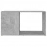 Mueble para TV aglomerado gris hormigón 60x24x32 cm 5
