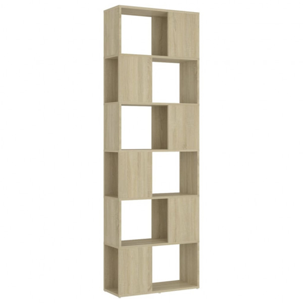 Estante/divisória 60x24x186 cm contraplacado carvalho sonoma M 2