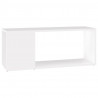 Mueble para TV madera contrachapada blanco 80x24x32 cm 2