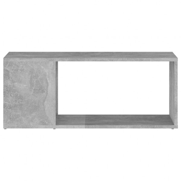 Mueble para TV madera contrachapada gris hormigón 80x24x32 cm M 5