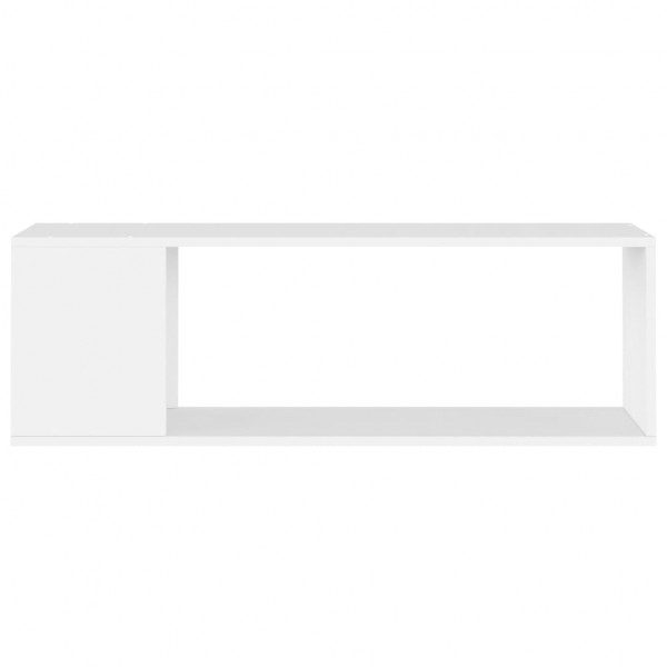 Móvel de TV 100x24x32 cm derivados de madeira branco M 4