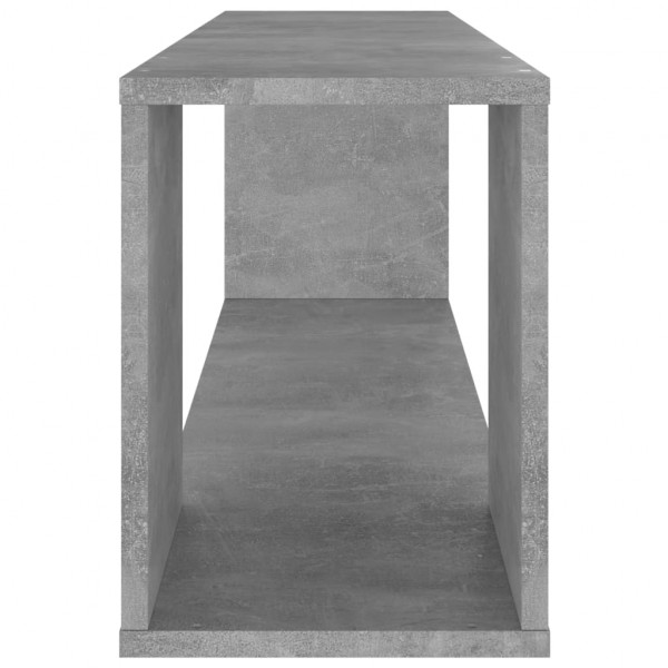 Mueble para TV madera contrachapada gris hormigón 100x24x32 cm M 5