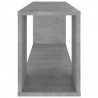 Mueble para TV madera contrachapada gris hormigón 100x24x32 cm 5