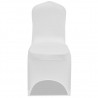 Funda de silla elástica blanca 30 unidades 3