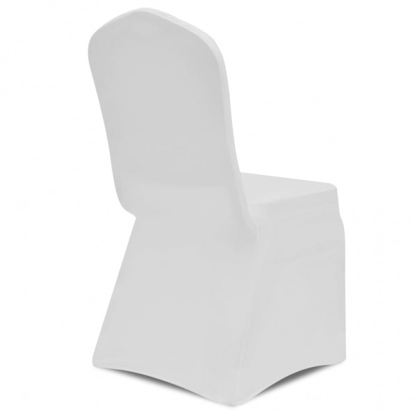 Funda de silla elástica blanca 30 unidades M 5