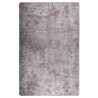 Alfombra lavable antideslizante gris 80x150 cm 1