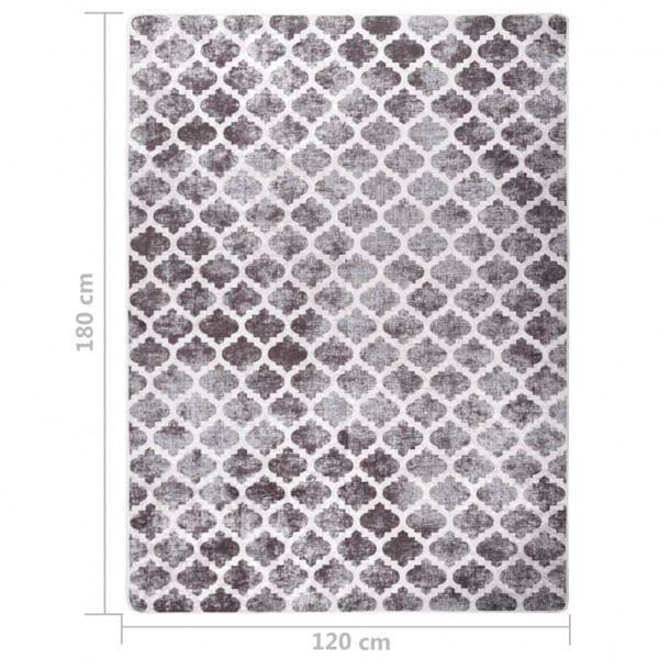 Alfombra lavable antideslizante multicolor 120x180 cm M 5