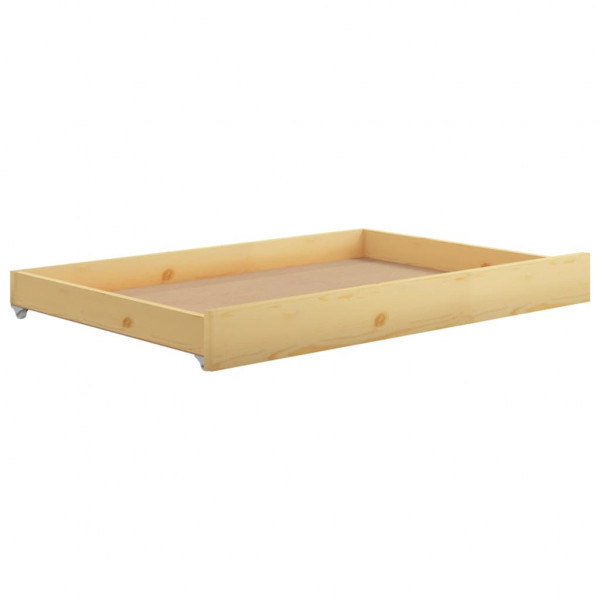 Cajones para sofá cama 2 piezas madera maciza de pino M 4