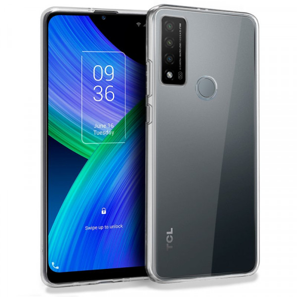 Funda COOL Silicona para TCL 20R 5G (Transparente) D