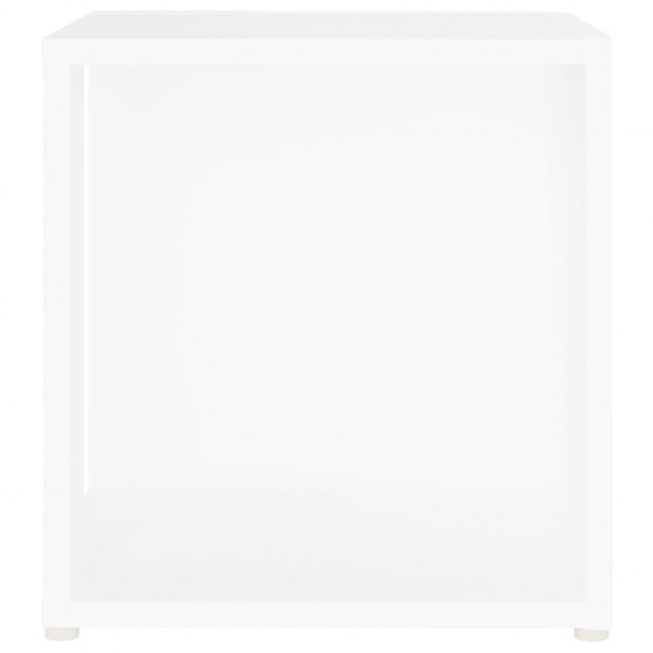 Mesa de apoio 33x33x34.5 cm derivados de madeira branco M 5