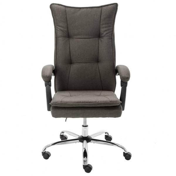 Silla de oficina de tela gris M 2
