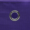 Cajas de almacenaje 10 uds tela no tejida morado 28x28x28 cm 4