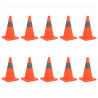 Cones de sinalização pop-up 10 pcs 42 cm 1
