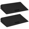 Rampas para bermas 2 pcs 50x30x11 cm borracha 1