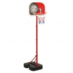 Juego de canasta de baloncesto portátil ajustable 138.5-166 cm H