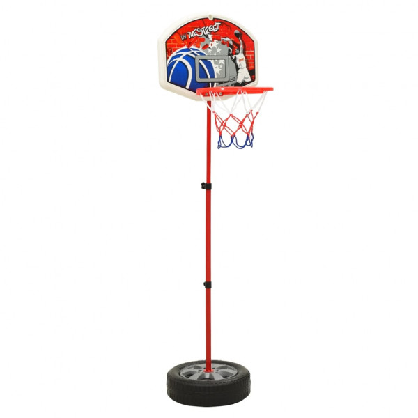 Conjunto de basquetebol infantil ajustável 120 cm M 2