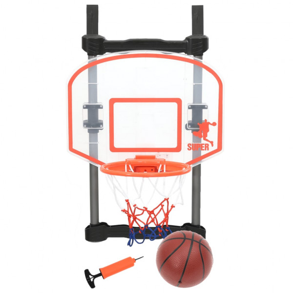 Juego de baloncesto infantil para puerta ajustable D