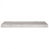Estantes flotantes pared 2 uds MDF gris hormigón 60x23.5x3.8 cm 5