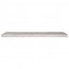 Prateleiras de parede 2 pcs 90x23.5x3.8cm MDF cinzento-cimento 5