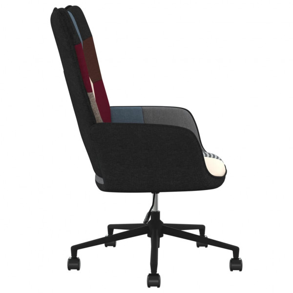 Silla de relajación de tela patchwork M 3