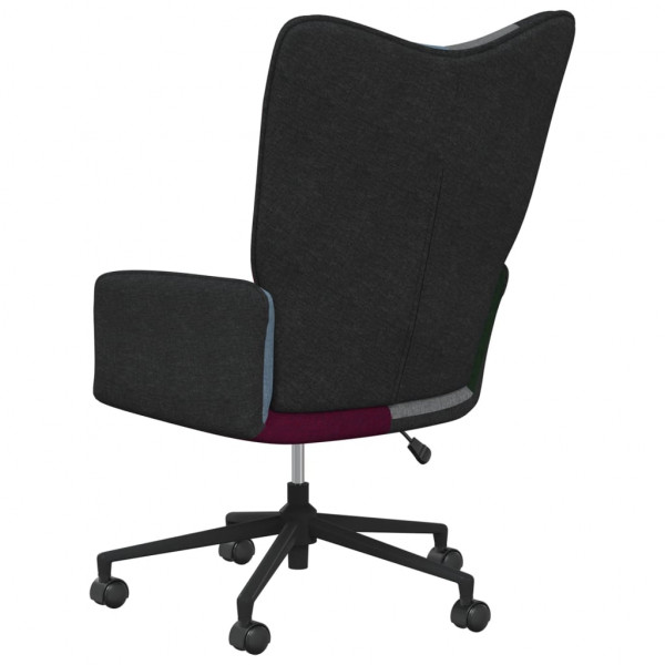 Silla de relajación de tela patchwork M 4